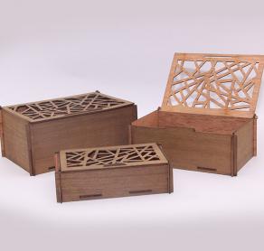 Up-cycled Wood Gift Boxes