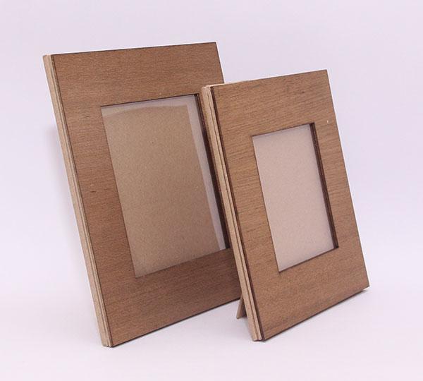 Up-cycled Wood Photo Frames