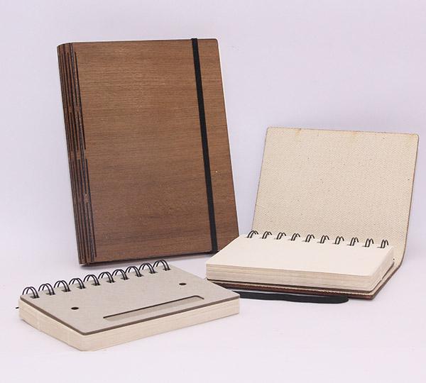 Up-cycled Wood Notebooks